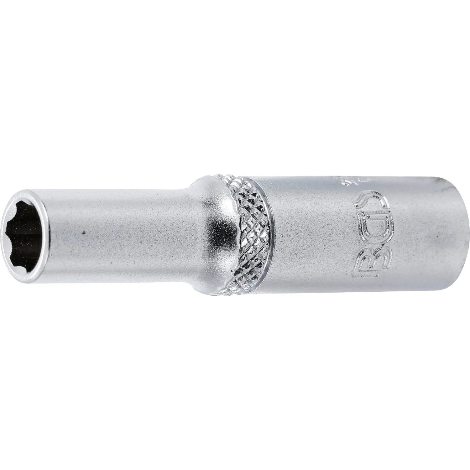 BGS Steckschlüssel Einsatz Super Lock Tief Antrieb Innenvierkant 6 3 Mm  1 4 Zoll  SW 6 Mm 2966