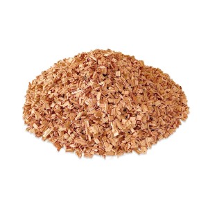 PINI Apfel Räucherchips 5 kg, 4-6 mm. Helles, feines Holz für Grill & Smoker, sauber.