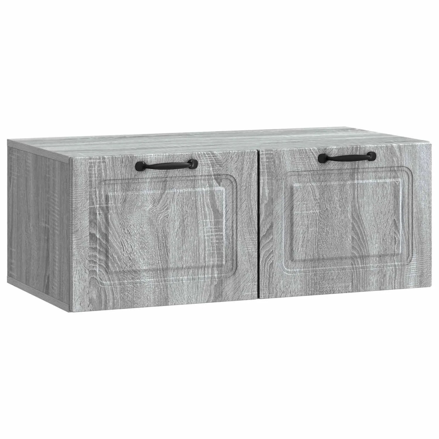 vidaXL Wandmontierter TV-Schrank Graues Sonoma 78,5 x 41 x 30 cm 899371