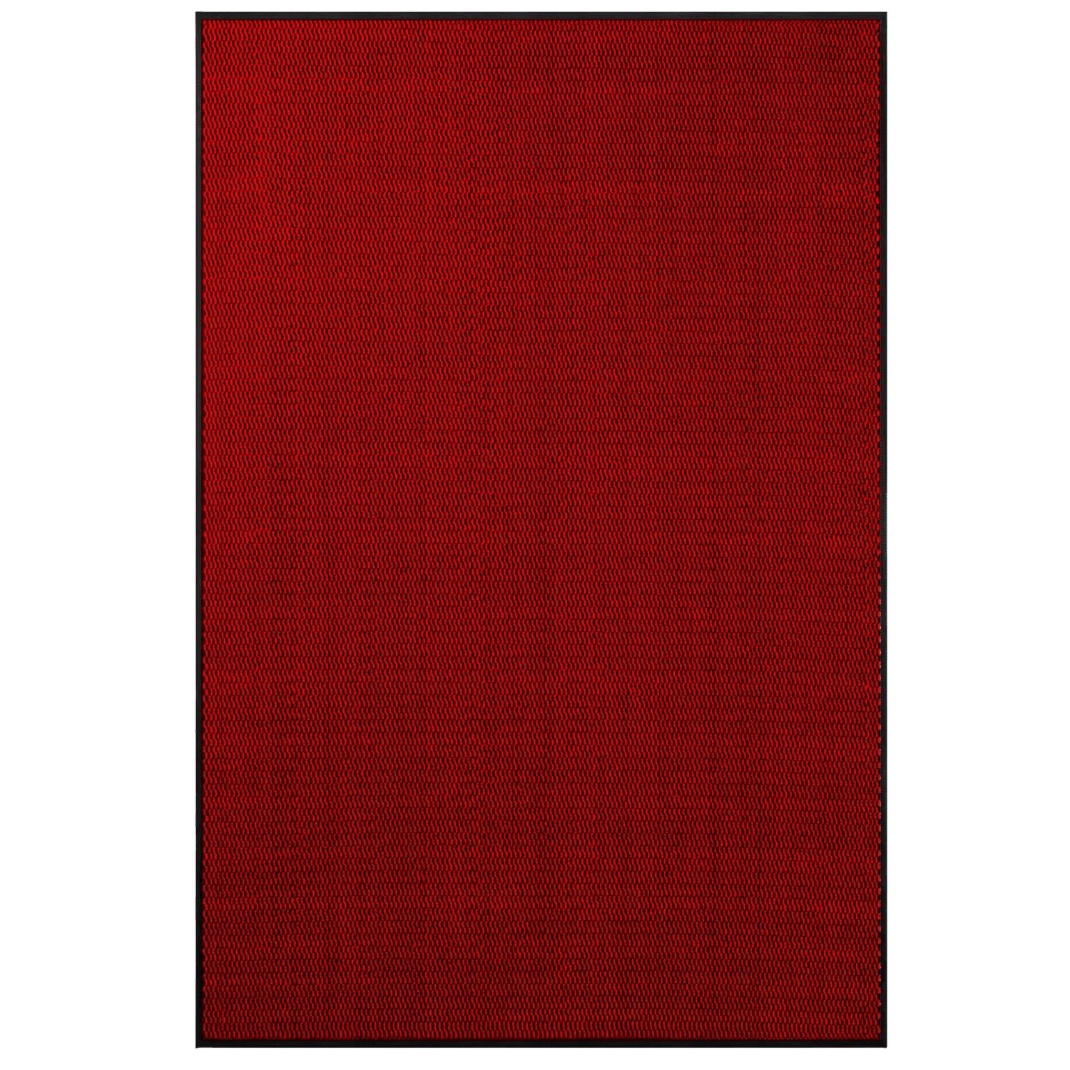 KARAT Schmutzfangmatte SKY Novo Einzigartiger TPE-Rücken Rot 90 x 120 cm günstig online kaufen