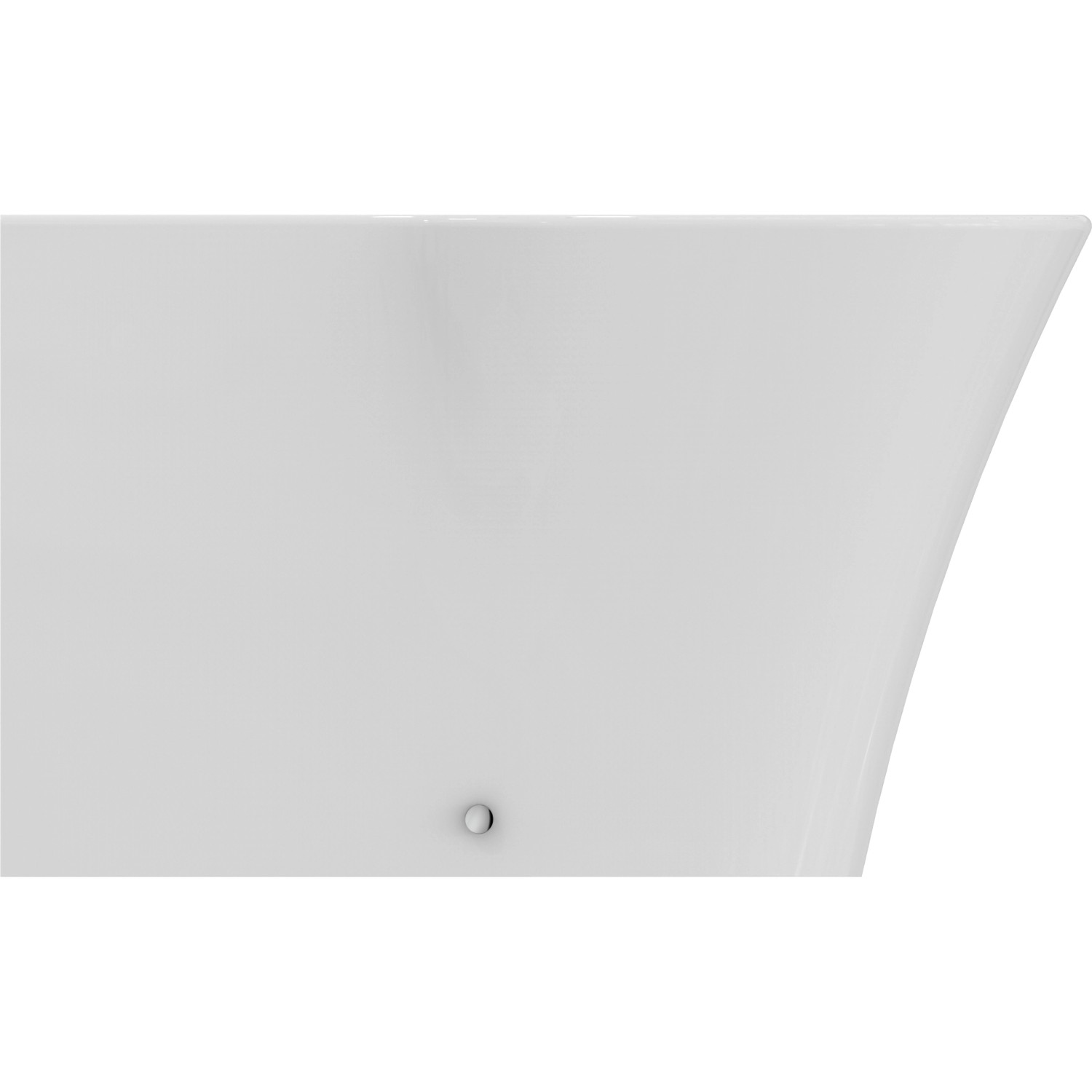 Detailaufnahme: Weißes Ideal Standard Connect Air Stand-WC, spülrandlos mit AquaBlade Technologie.