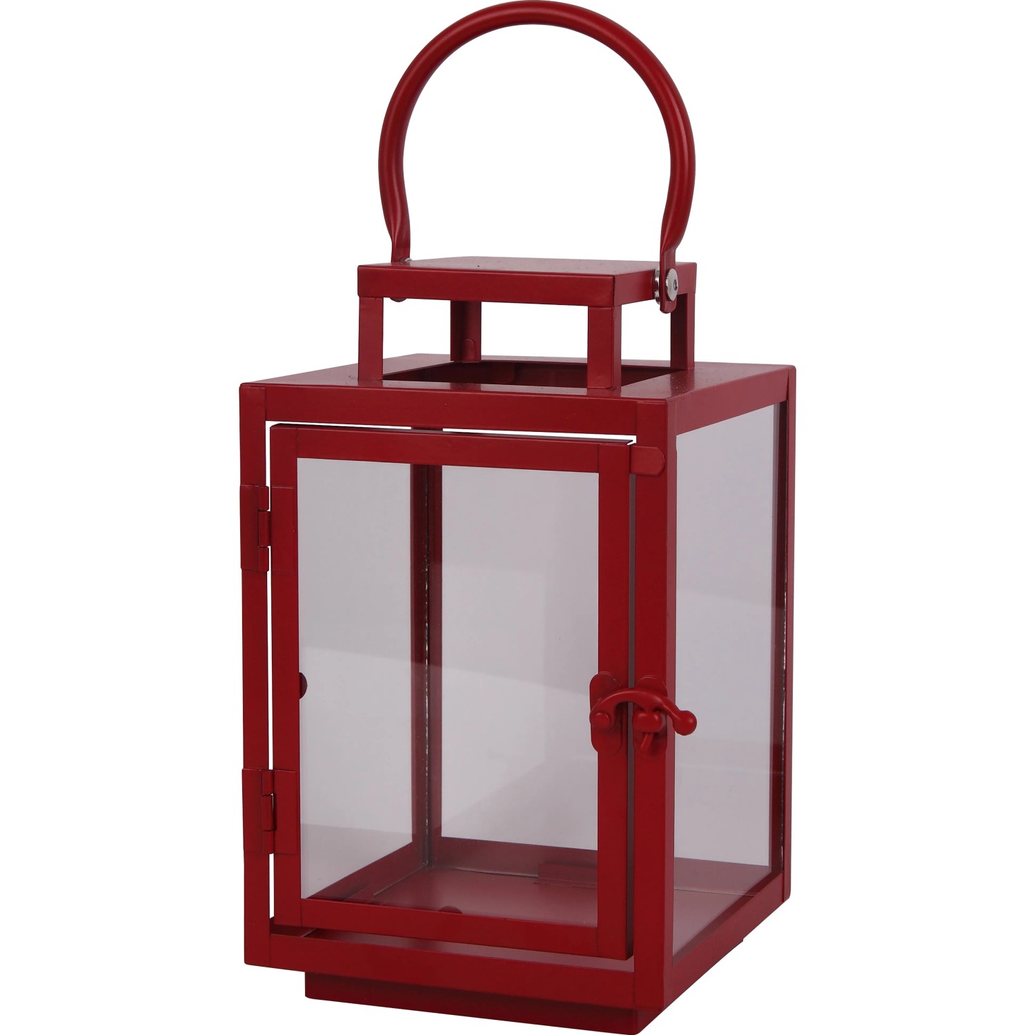 Metalllaterne Rot 22,5 cm