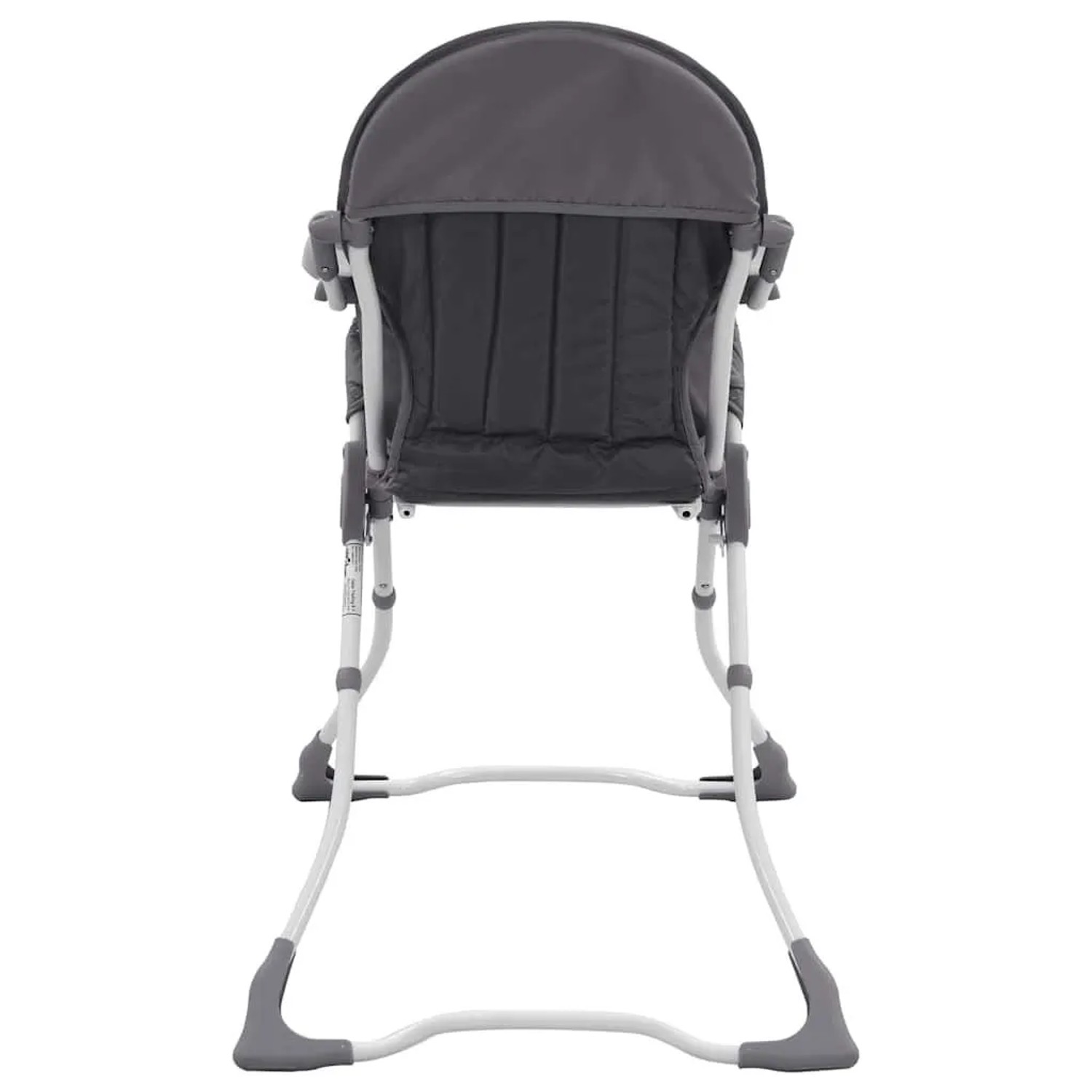 vidaXL Baby-Hochstuhl Grau und Weiß 10185_5
