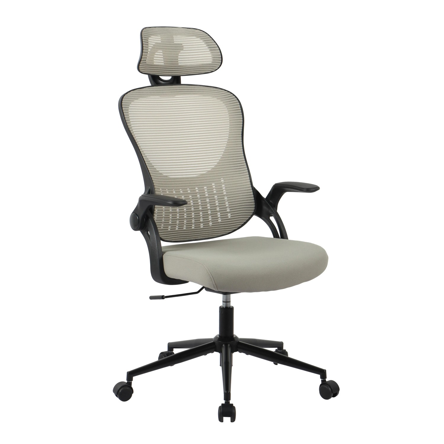Mömax Drehstuhl Polly Beige/Schwarz