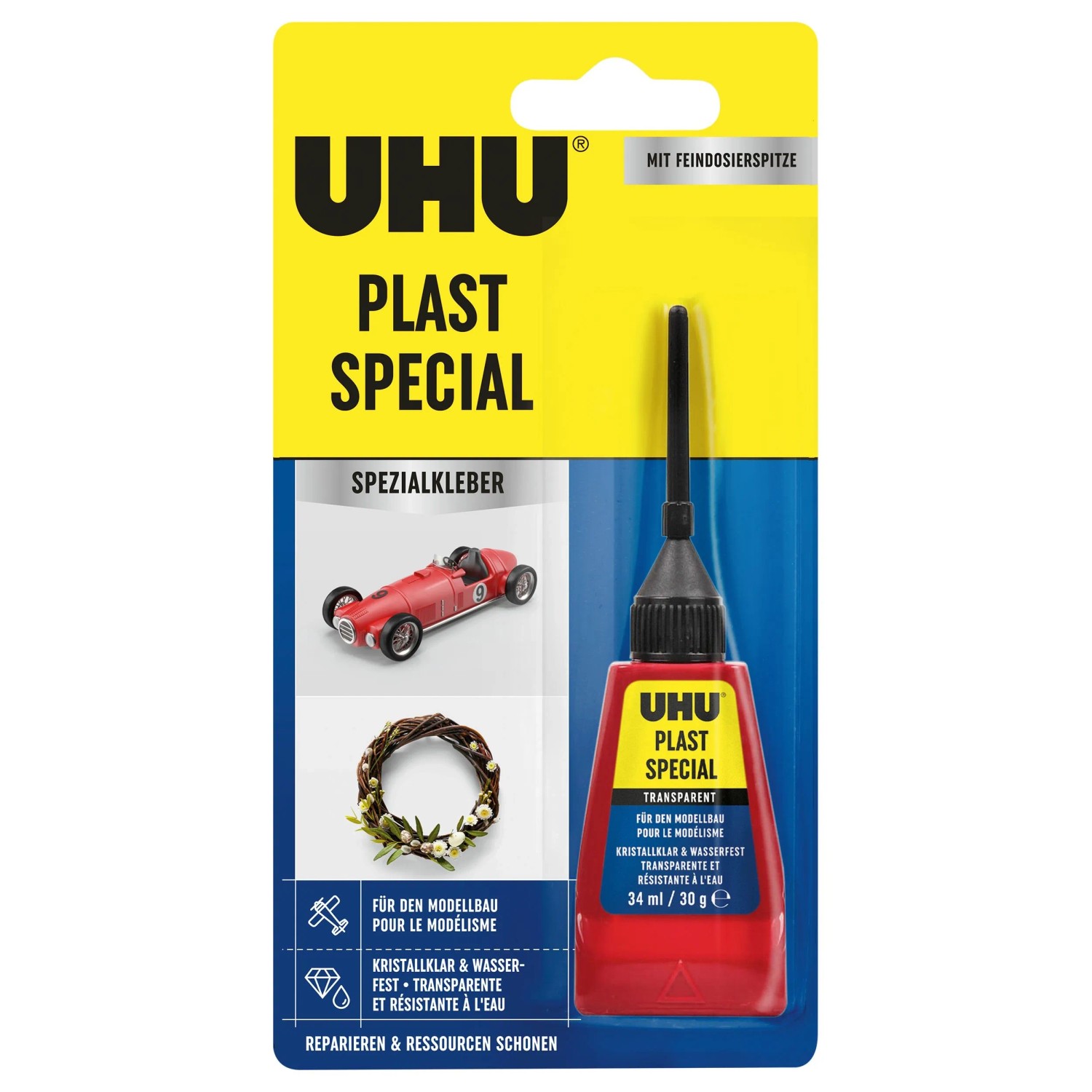 Uhu Plast Special Modellbau-Kleber Transparent 30 g