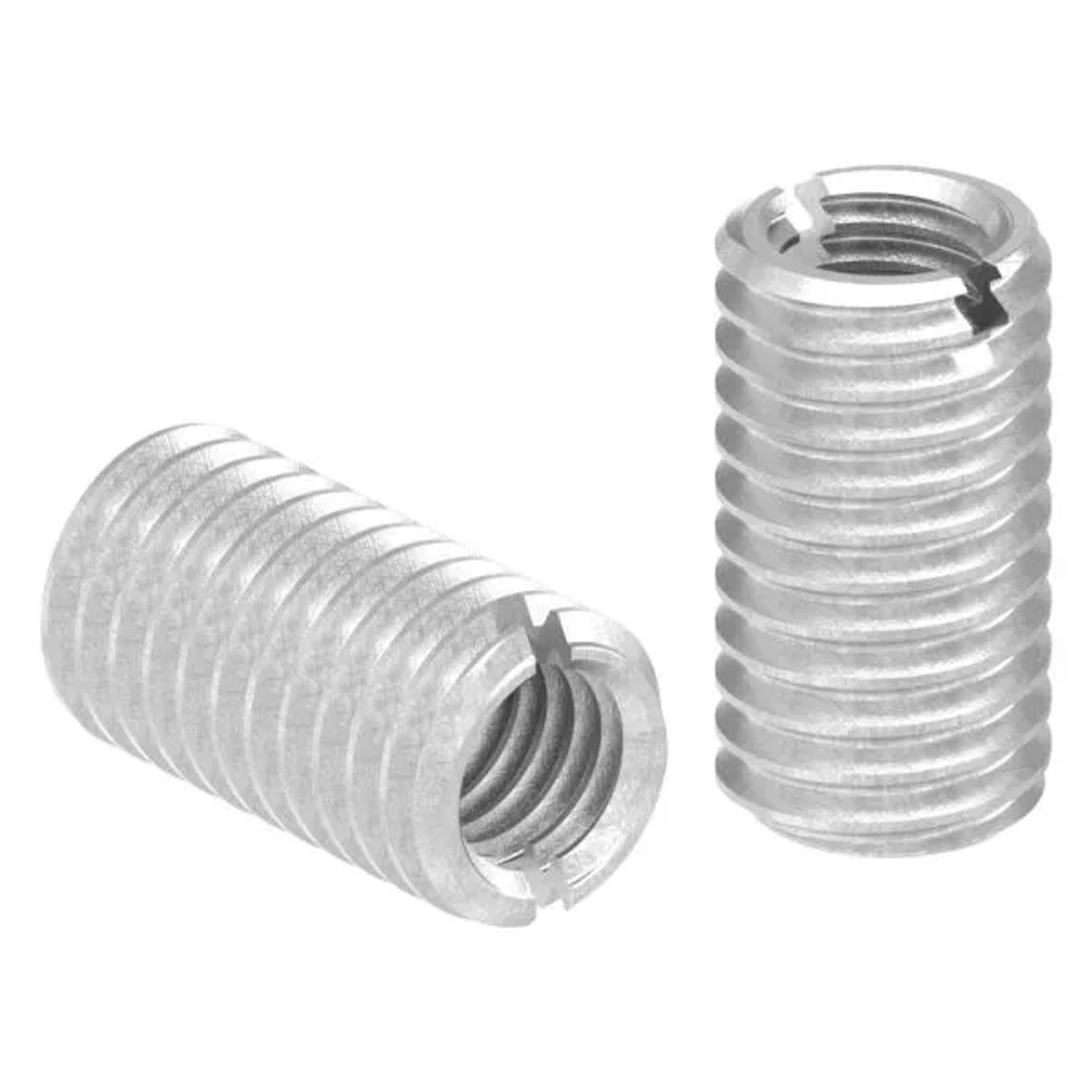 FeNau Reduziermutter V2A Edelstahl M6 Innen- M8 Außengewinde 15 mm Mit Schlitz