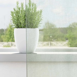 vidaXL Voile Vorhänge mit Stangentaschen 2 Stk Hellgrau 4102206
