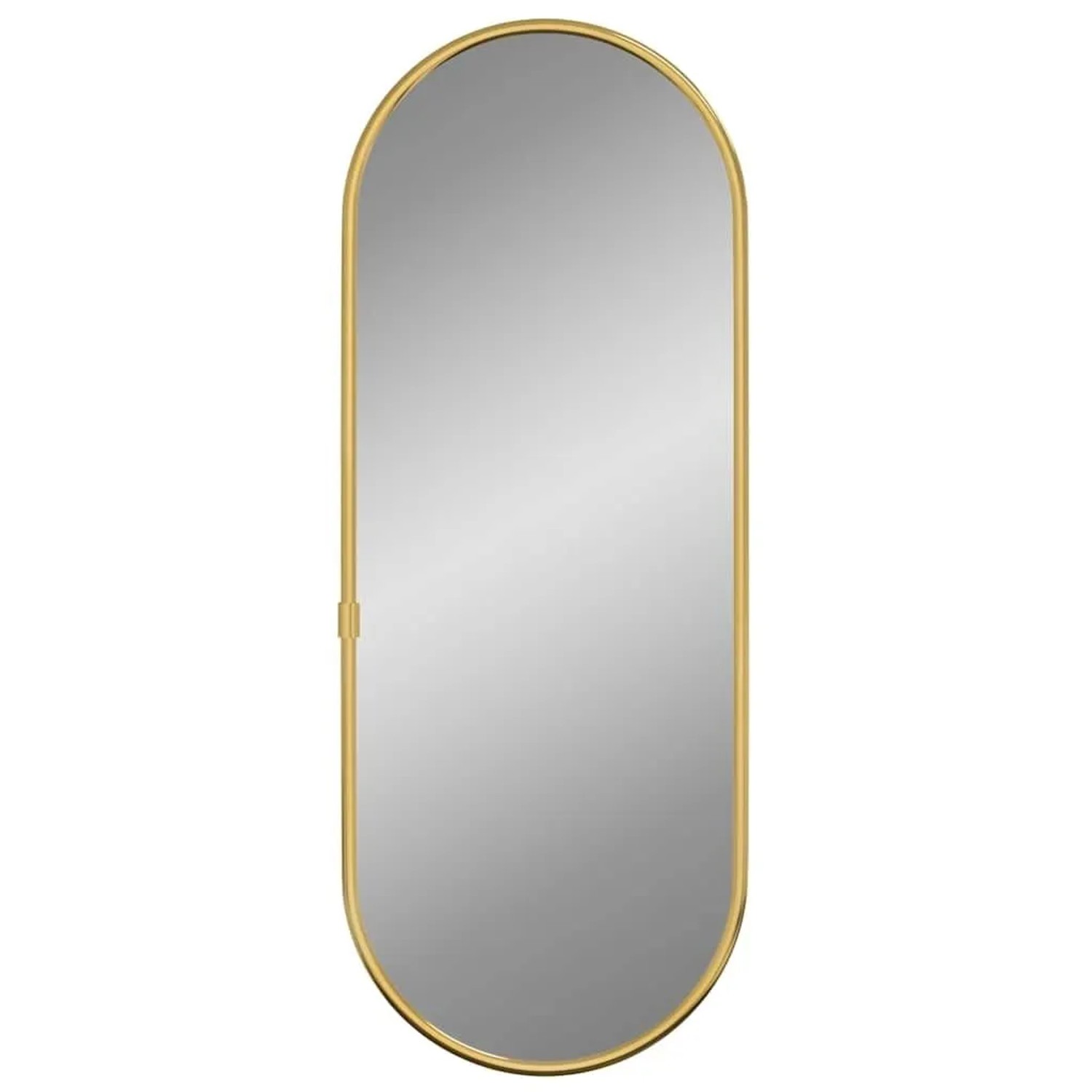 vidaXL Wandspiegel Golden 40x15 cm Oval 348195