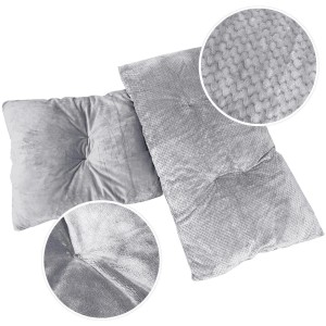 Bestlivings Palettenkissen 70x120 cm Taupe, Sitzkissen und Bodenkissen mit Punktedesign.