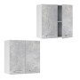 Vicco Hängeschrank R-Line Hängender Küchenschrank Beton Weiß 60 cm_5