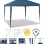 WOLTU Pavillon Pop-Up Wasserdichter Sonnenschutz 3 x 3 m Blau_6