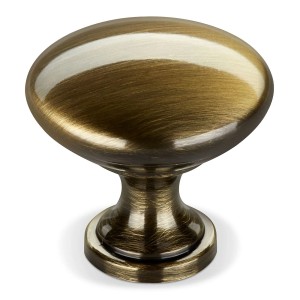 SOTECH Möbelknopf SASCHA Ø30 mm Messing Brüniert