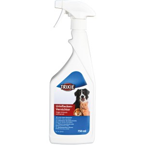 Trixie Urinflecken-Vernichter, 750ml Flasche mit Sprühkopf für Kleintierpflege.