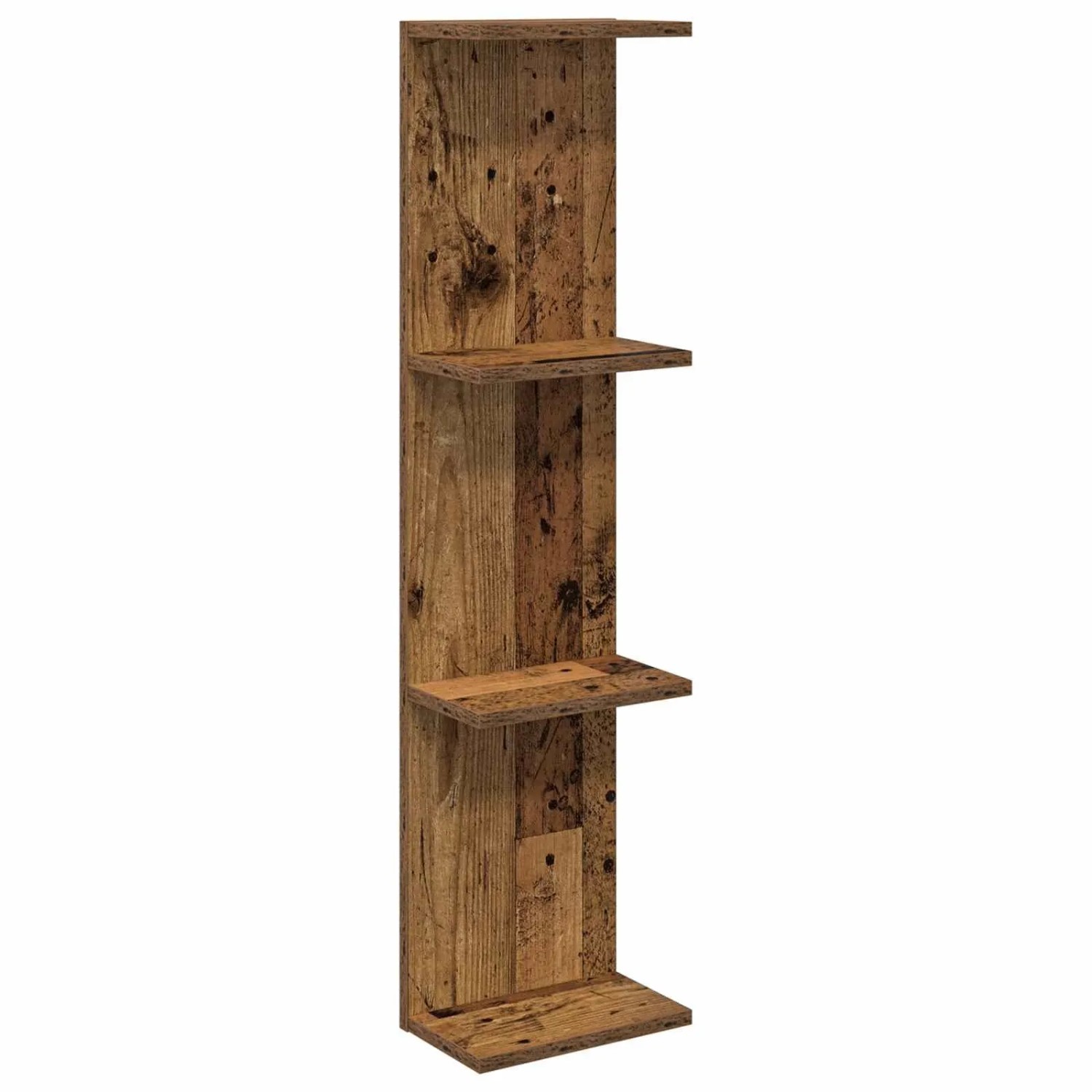 vidaXL Wandregal Altholz 22 x 15 x 100 cm Holzwerkstoff 8012448
