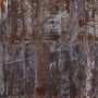 Rasch Digital Fototapete Factory IV mit braunen Metallplatten im Rost-Look, 3x3,72m.