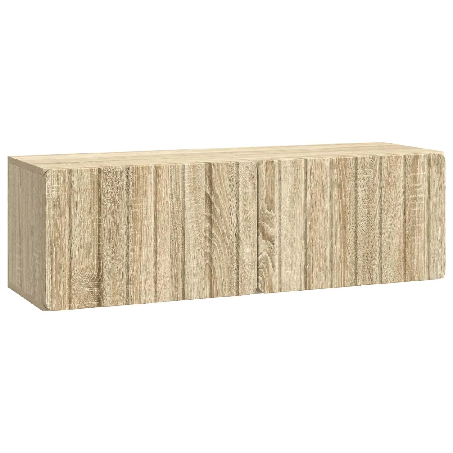 vidaXL Wandmontierter TV-Schrank Sonoma-Eiche 98 x 31 x 30 cm 898387