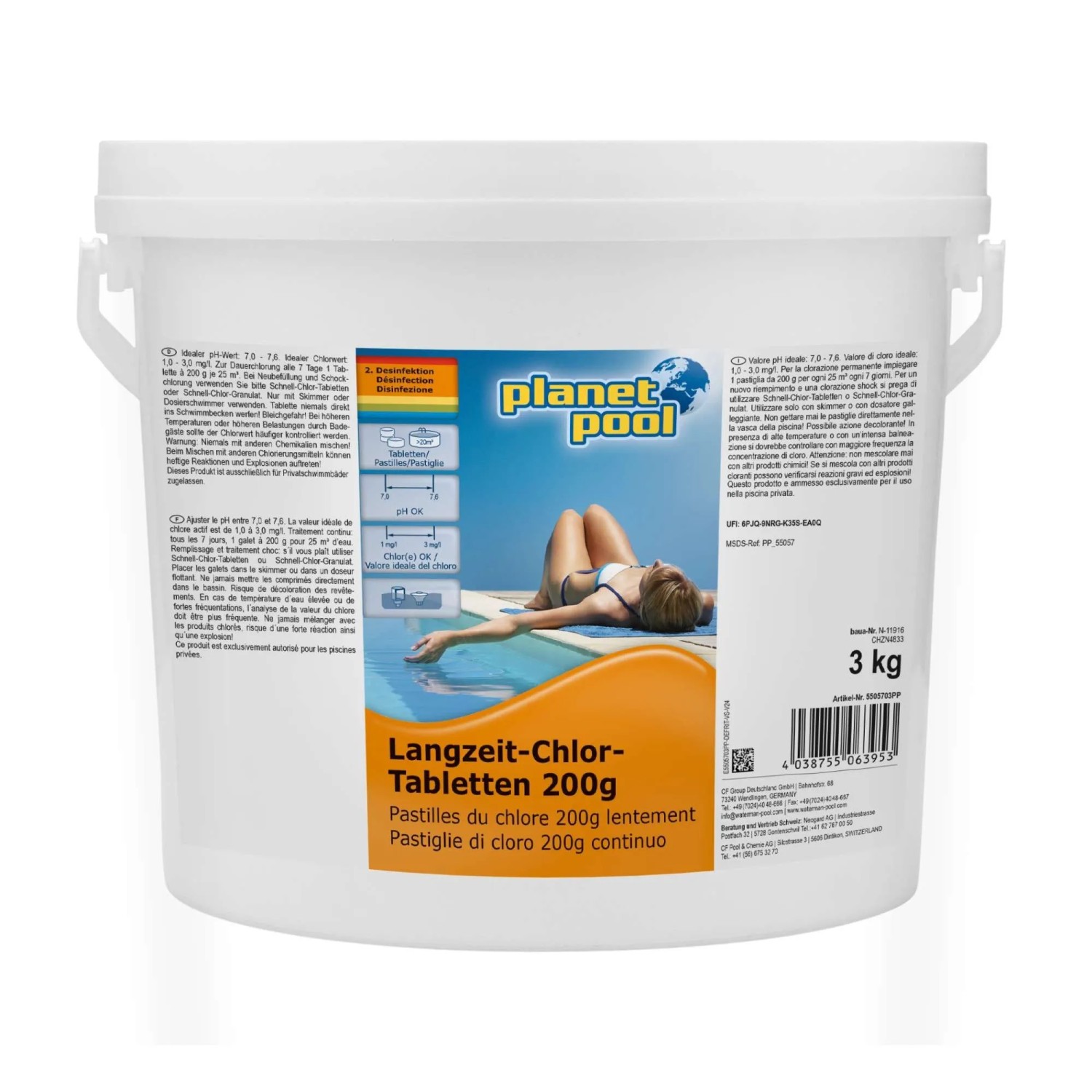 Summer Fun professional Algenschutzmittel Plus Desinfekt Premium 1, günstig online kaufen