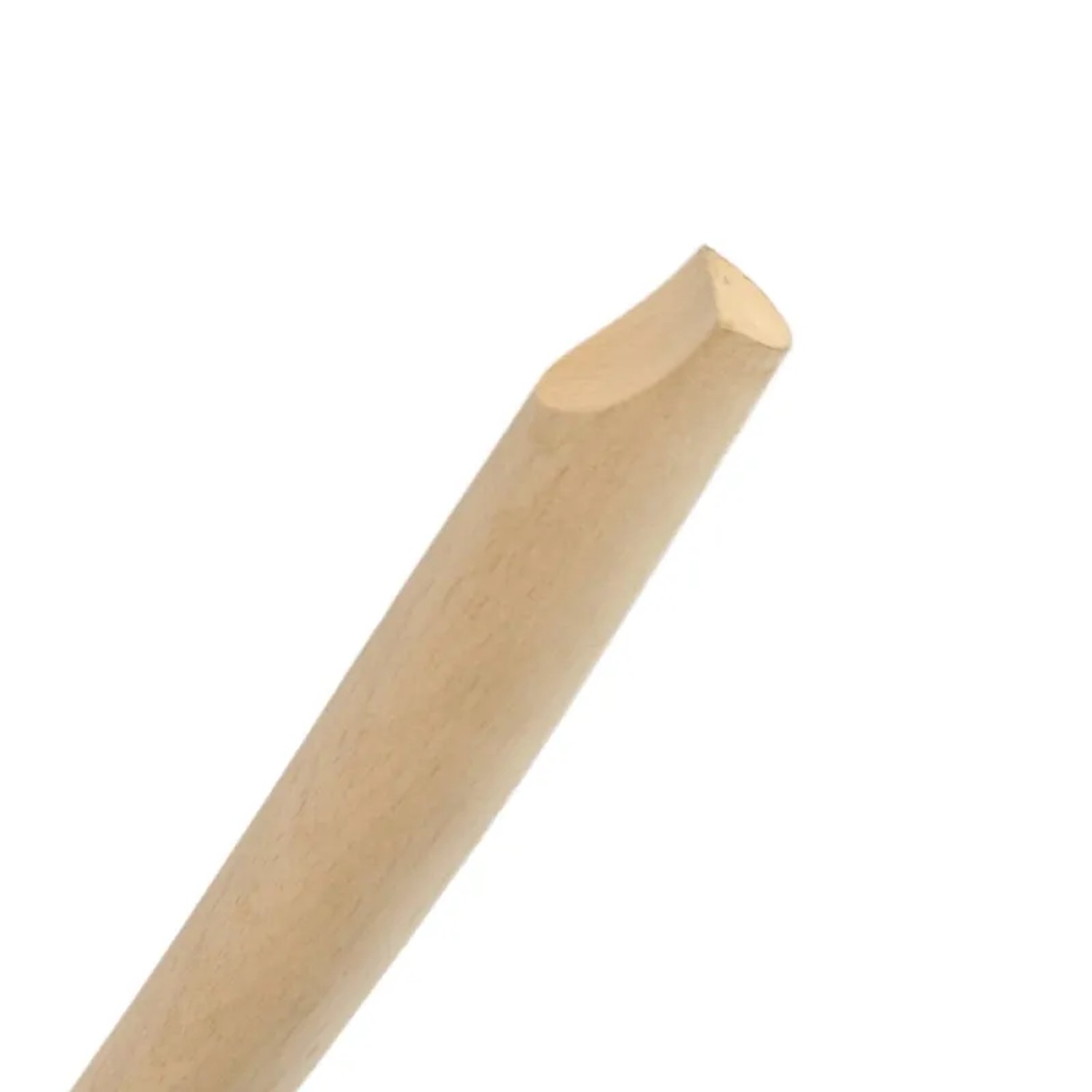 Detailaufnahme des Buchen-Stiels der Galaflor Dunggabel mit 4 Zinken.