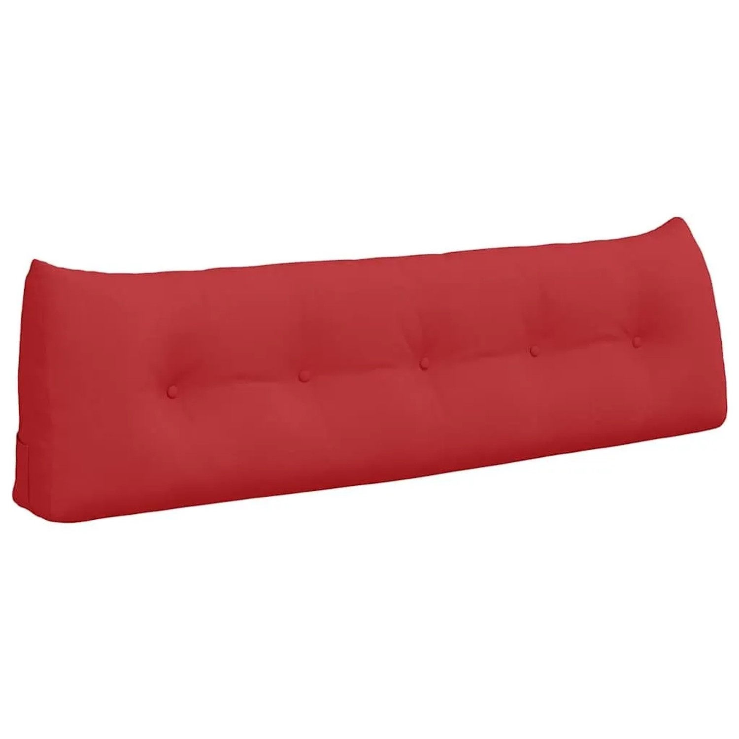 vidaXL Rückenkissen Rot 160 x 24 x 50 cm Stoff 42014540