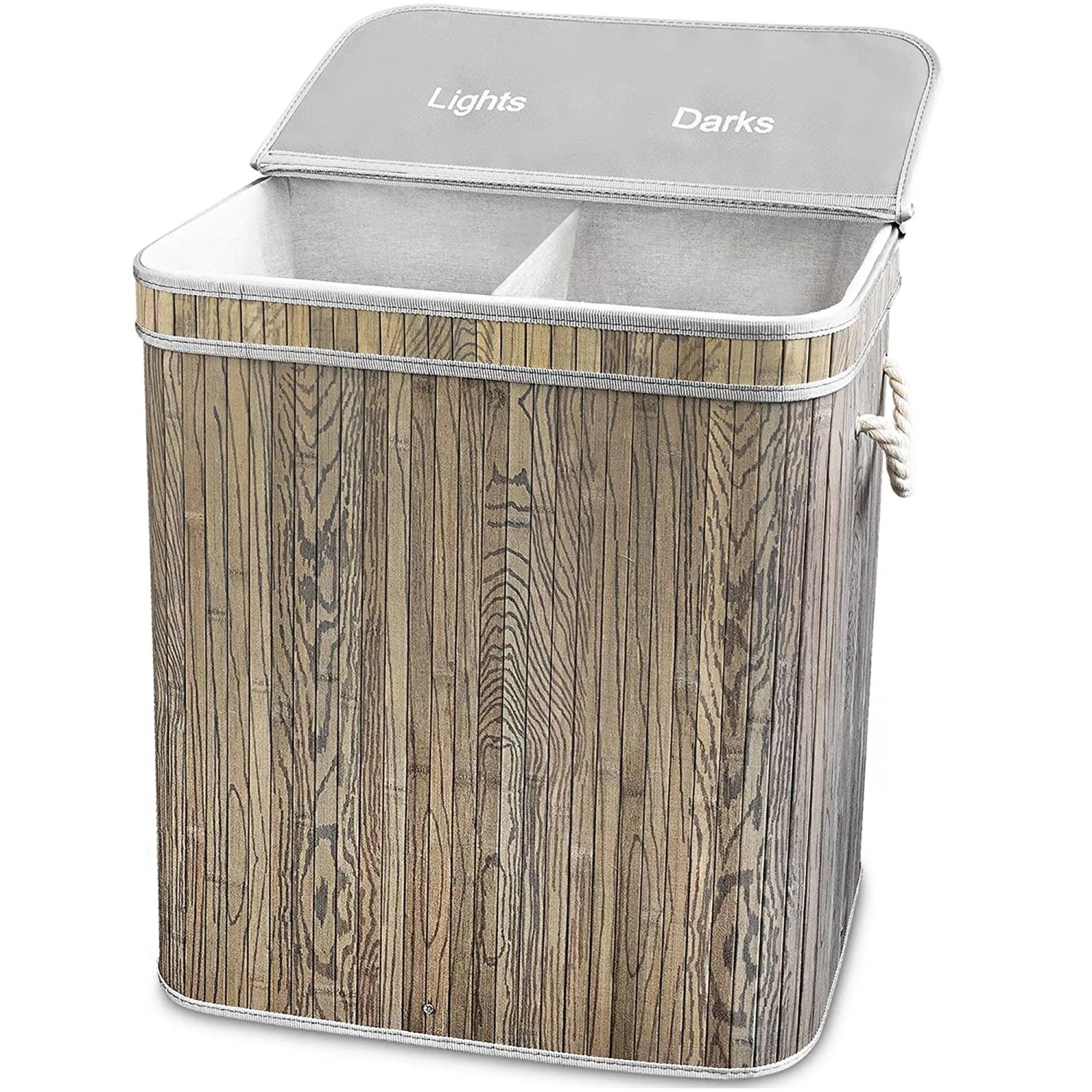 osoltus Wäschesortierer Camps Bay  Wäschebox Wäschekorb  2 Fächer