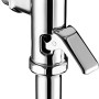 Schell WC-Druckspüler Schellet mit Hebel, Chrom, für WC-Anschluss. Einstellbare Spülmenge.