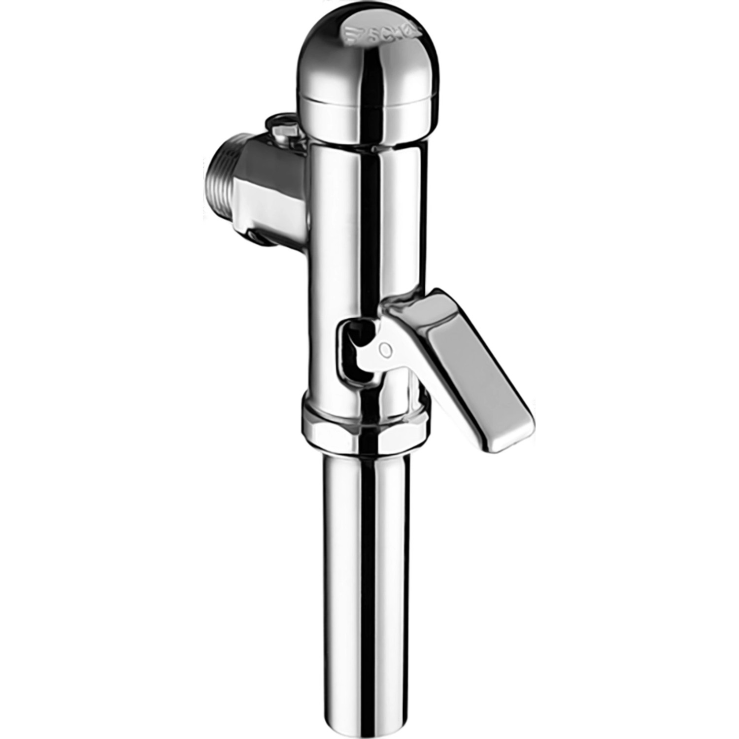 Schell WC-Druckspüler Schellet mit Hebel 20 mm (3/4 Zoll) Chrom Einstellbar 6-14L