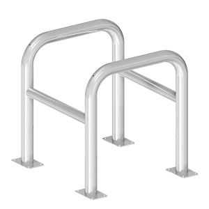 Feuerverzinkter Schake Baumschutz zum Aufdübeln, 600x600x650 mm, Baugeräte.
