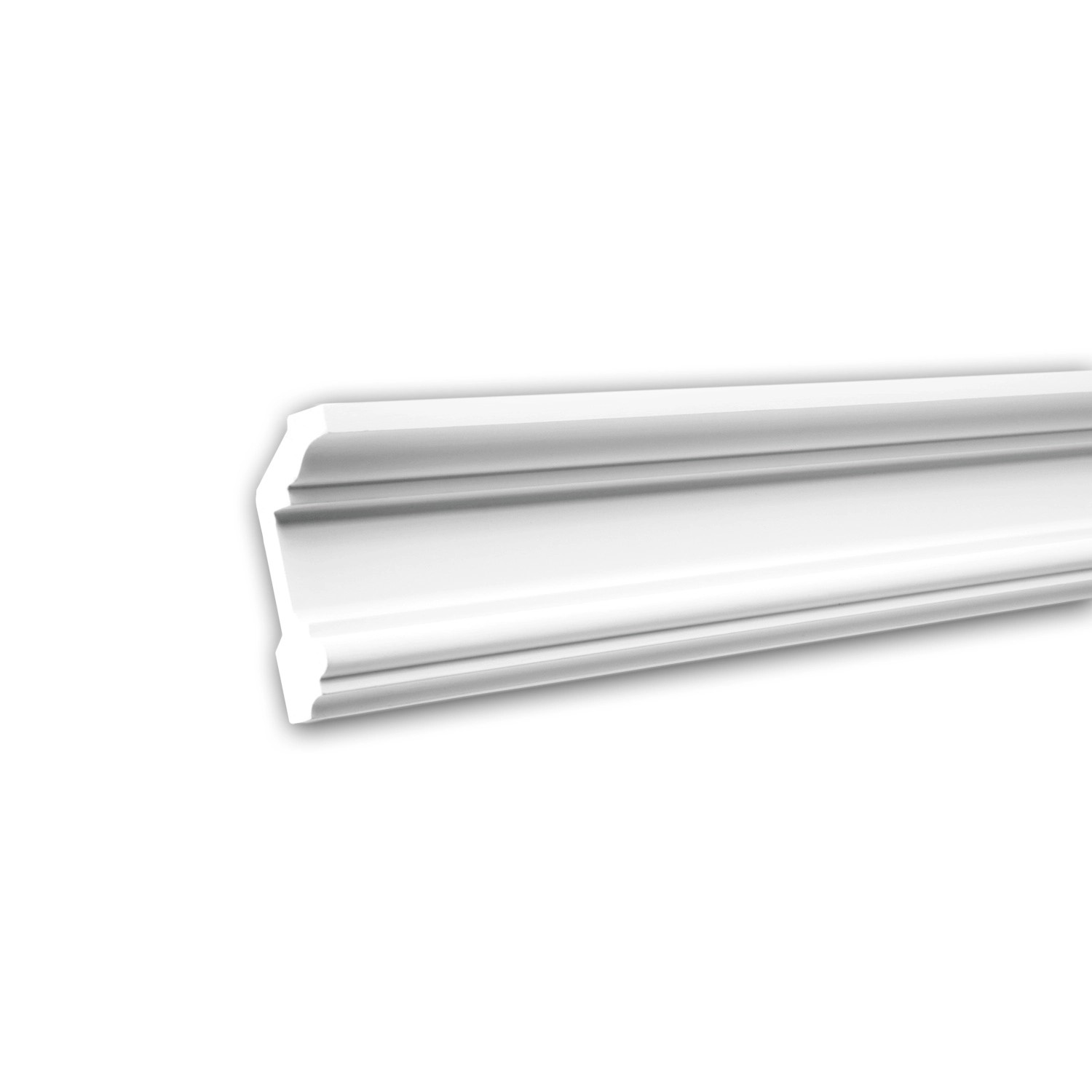 PROFHOME 150121 Eckleiste aus Polyurethan Deckenleiste Stuckleiste 2 m 200 günstig online kaufen