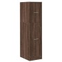 vidaXL Apothekerschrank Braun Eichen-Optik 30x41x118 cm Holzwerkstoff 855166