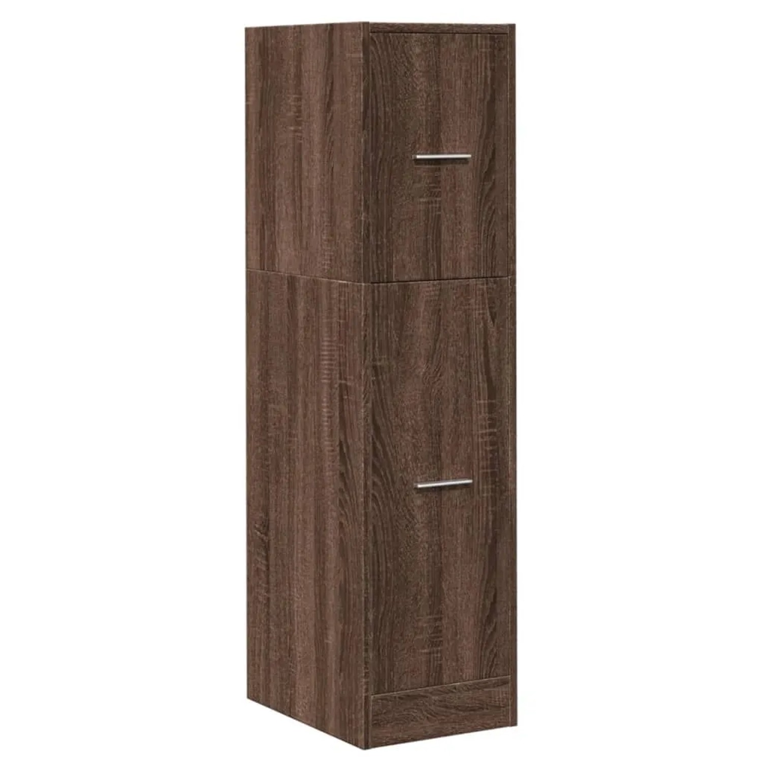 vidaXL Apothekerschrank Braun Eichen-Optik 30x41x118 cm Holzwerkstoff 85516 günstig online kaufen