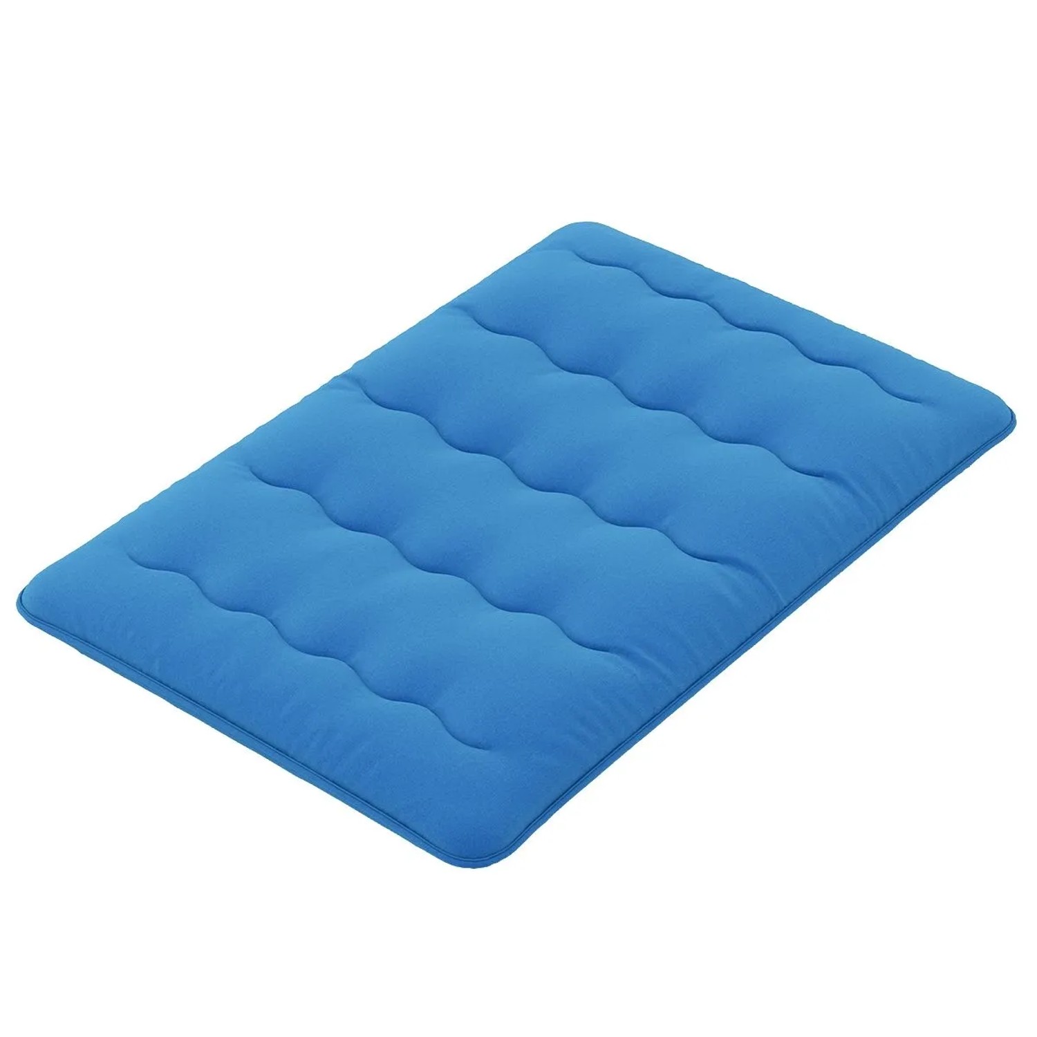 Costway Japanische Futon Matratze 140 x 200 cm Waschbar Blau