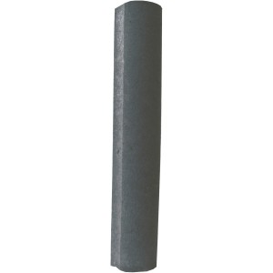 Diephaus Minipalisade, gekehlt, anthrazit, 60x11x11 cm, für Beeteinfassung und Gartengestaltung.