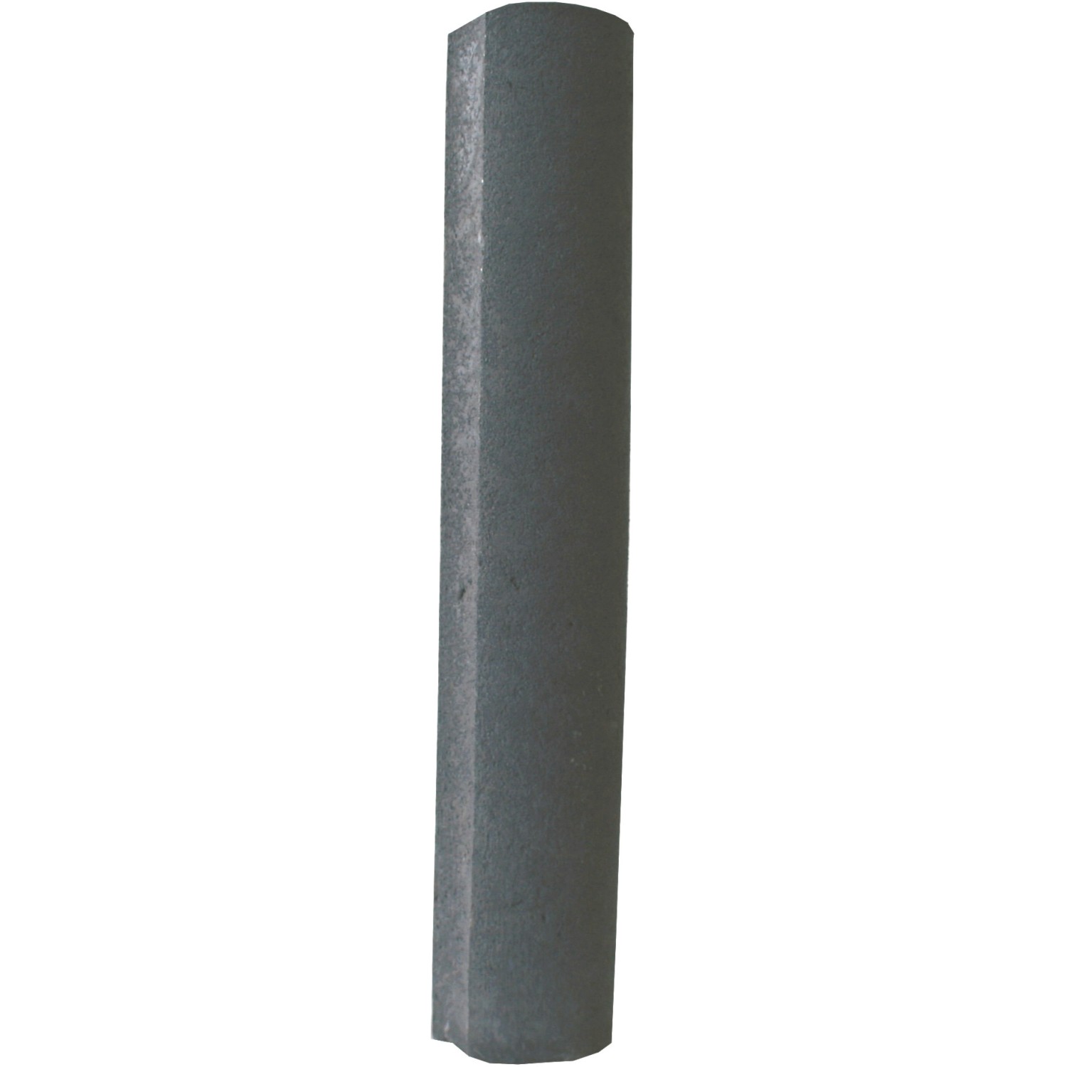 Diephaus Minipalisade gekehlt Anthrazit 60 x 11 x 11 cm