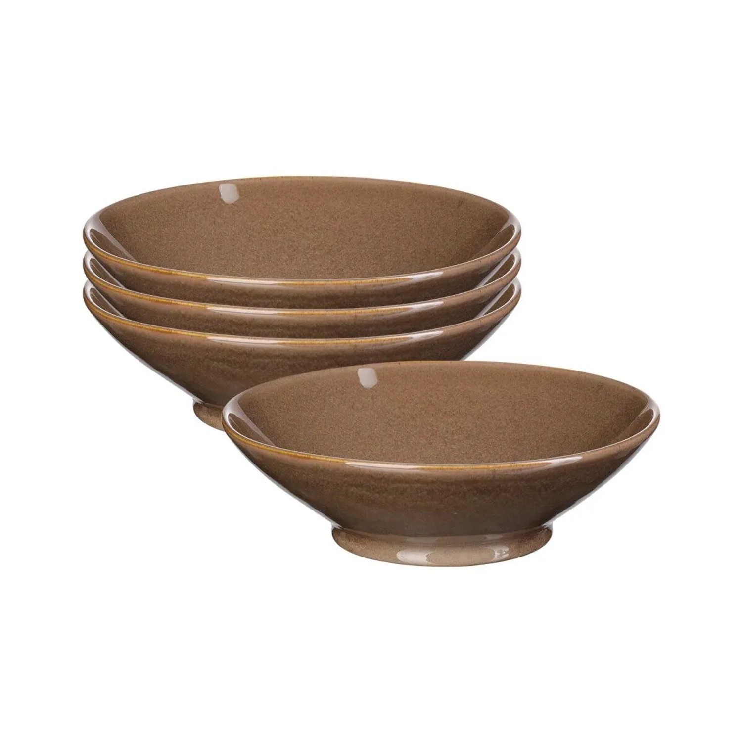 Ritzenhoff & Breker Sahara Servierschale 20,5 cm 4er Set Dunkelbraun