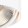QAZQA Design Aufbaustrahler Weiß GU10 111mm Impact_5