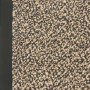 Karat Schmutzfangmatte SKY, Ocker-Schwarz, 60x90 cm. Fußmatte mit meliertem Flor und rutschfester Vinylbeschichtung.