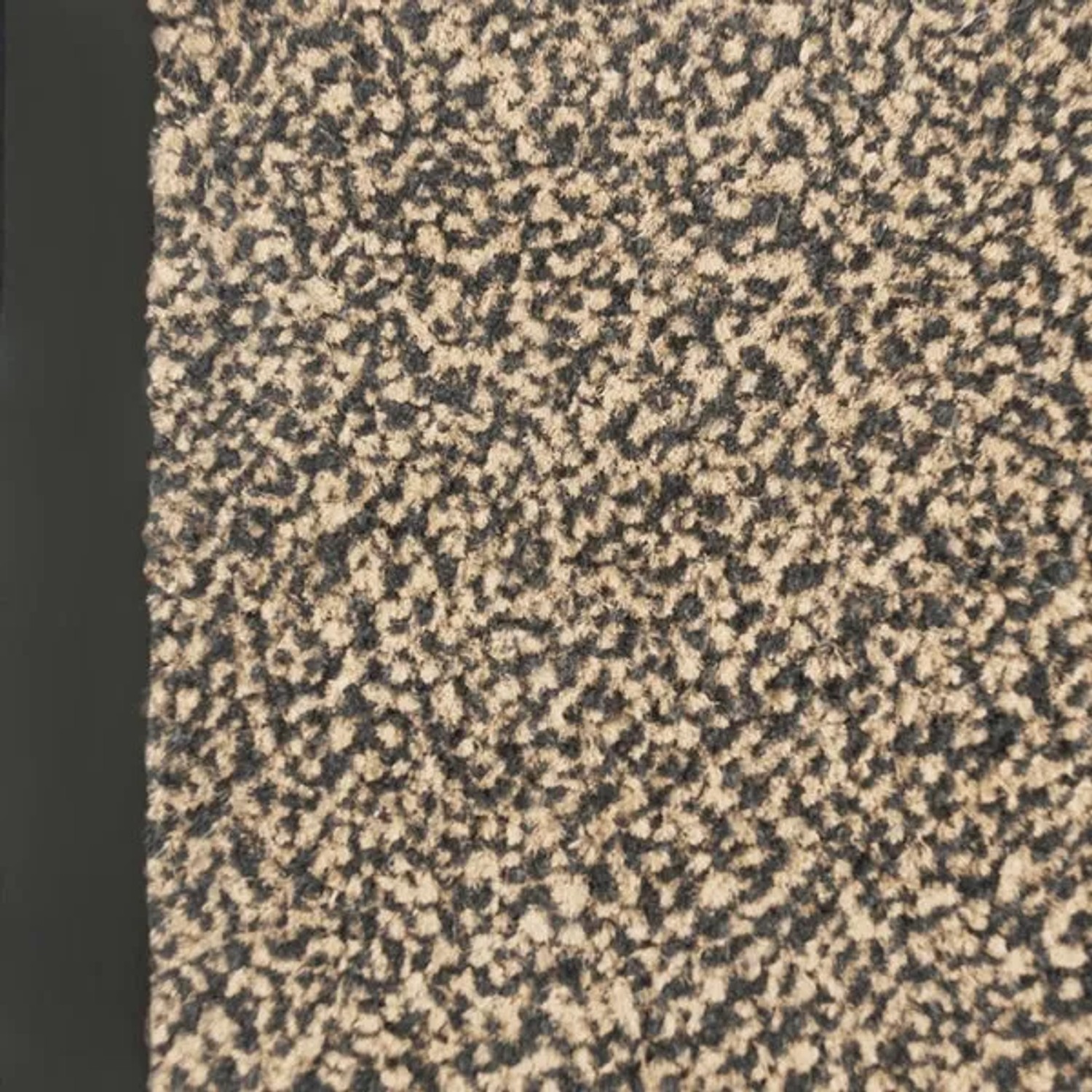 Karat Schmutzfangmatte SKY, Ocker-Schwarz, 60x90 cm. Fußmatte mit meliertem Flor und rutschfester Vinylbeschichtung.