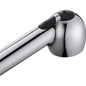 Verchromte Ersatz-Geschirrbrause für Niederdruck Küchenarmatur KI-1185 N von Baliv.