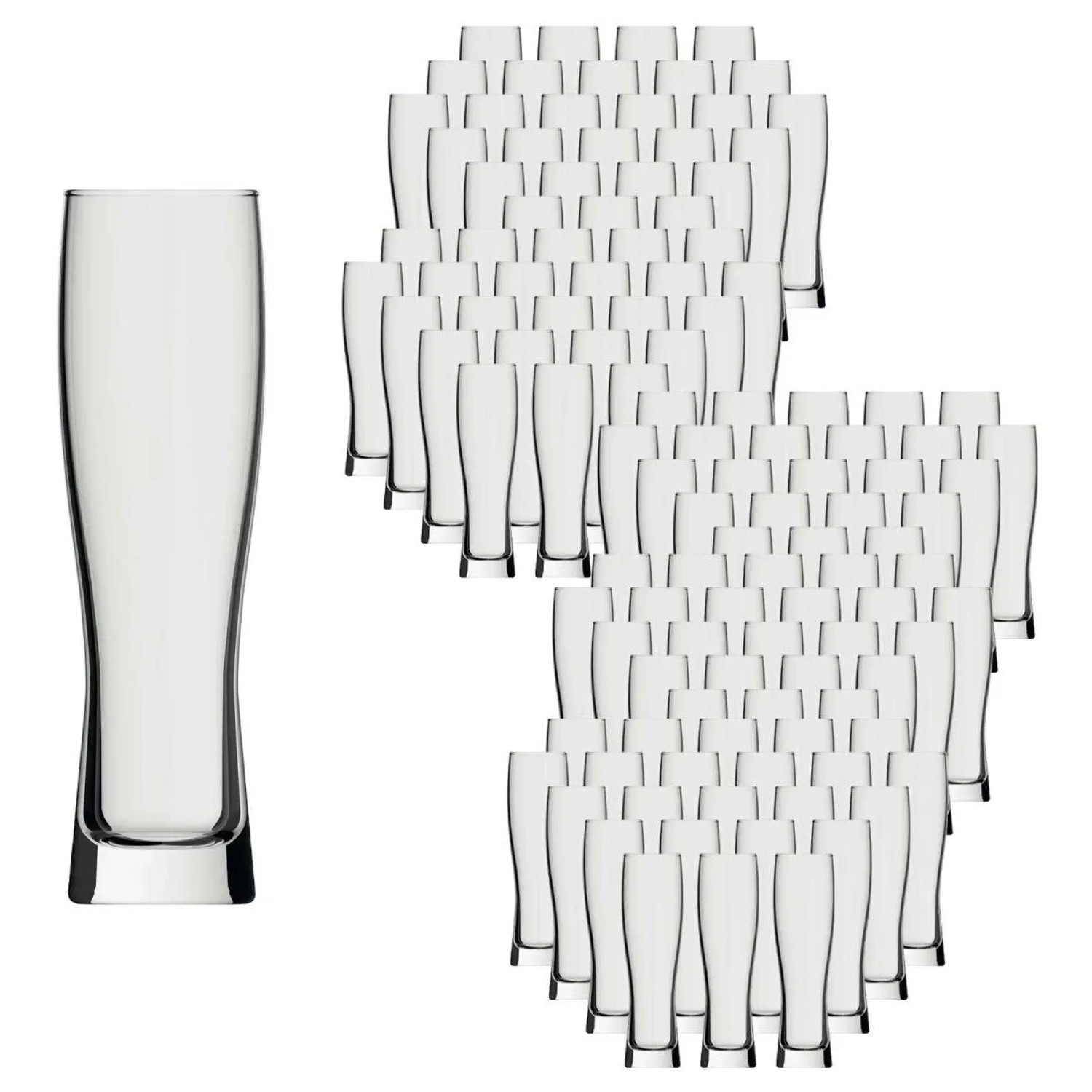 Rastal Monaco Slim Weizenbierglas 0,3, 120er Set