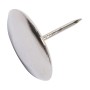 Metall Stuhlbeinnagel mit Stift, Ø 28mm, für Möbelgleiter und Oberflächenschutz.
