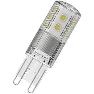 Osram LED Lampe G9, 3,5W, klar, dimmbar, warmweiß. Kompakte Kapselform.