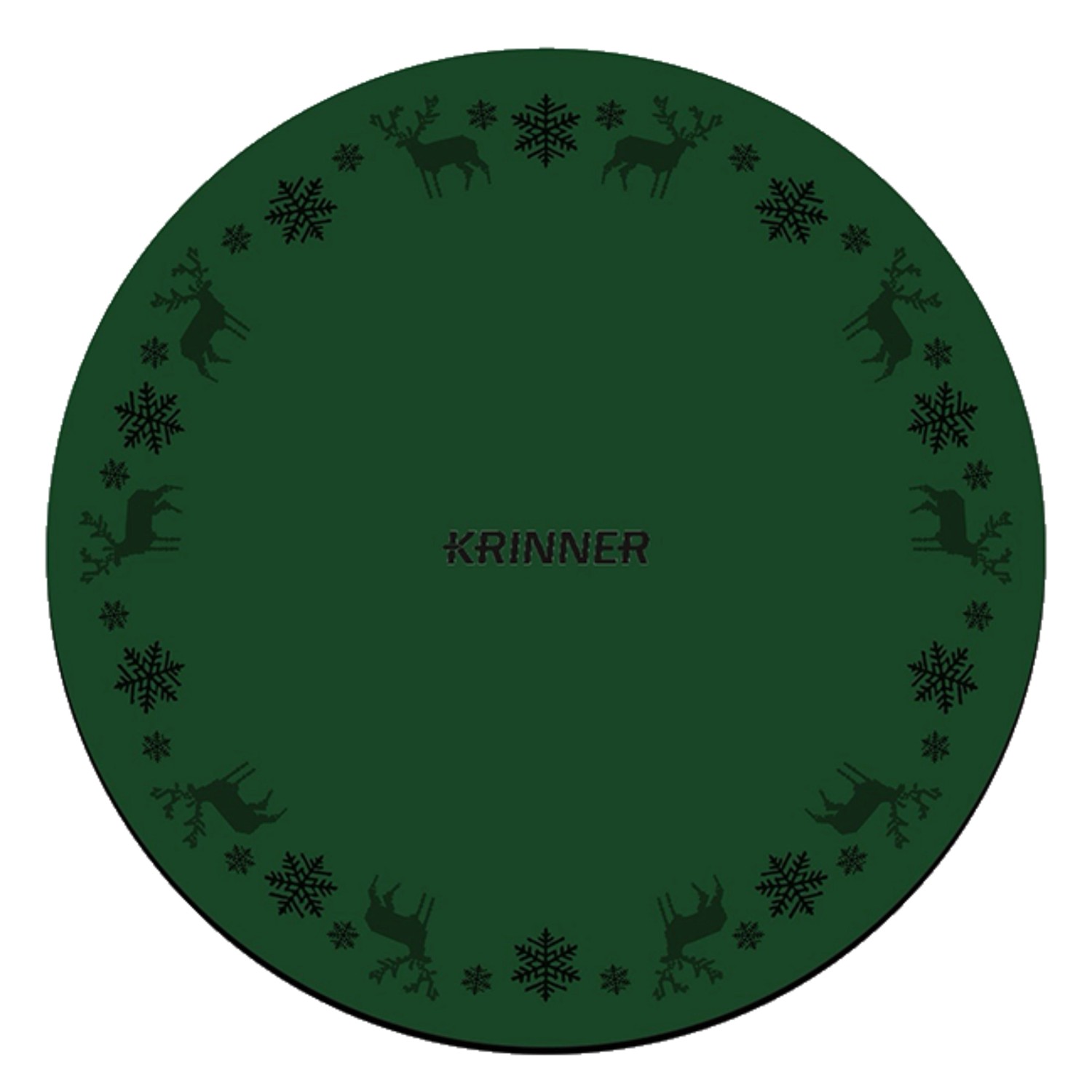 Krinner Weihnachtsbaum-Unterlegdecke Ø 60 cm Grün günstig online kaufen