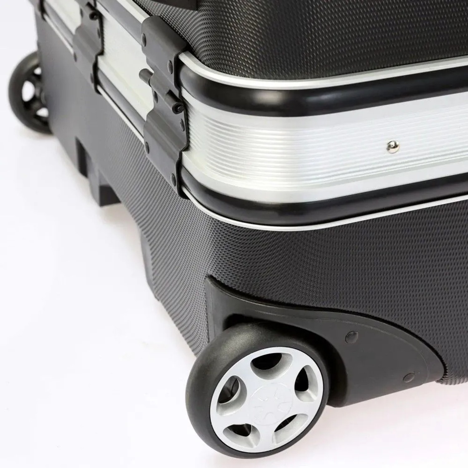 HMF 15602-02 Werkzeugtrolley Leer Werkzeugkoffer ABS-Kunststoff Rollen 47 x 40 x 24 cm_6