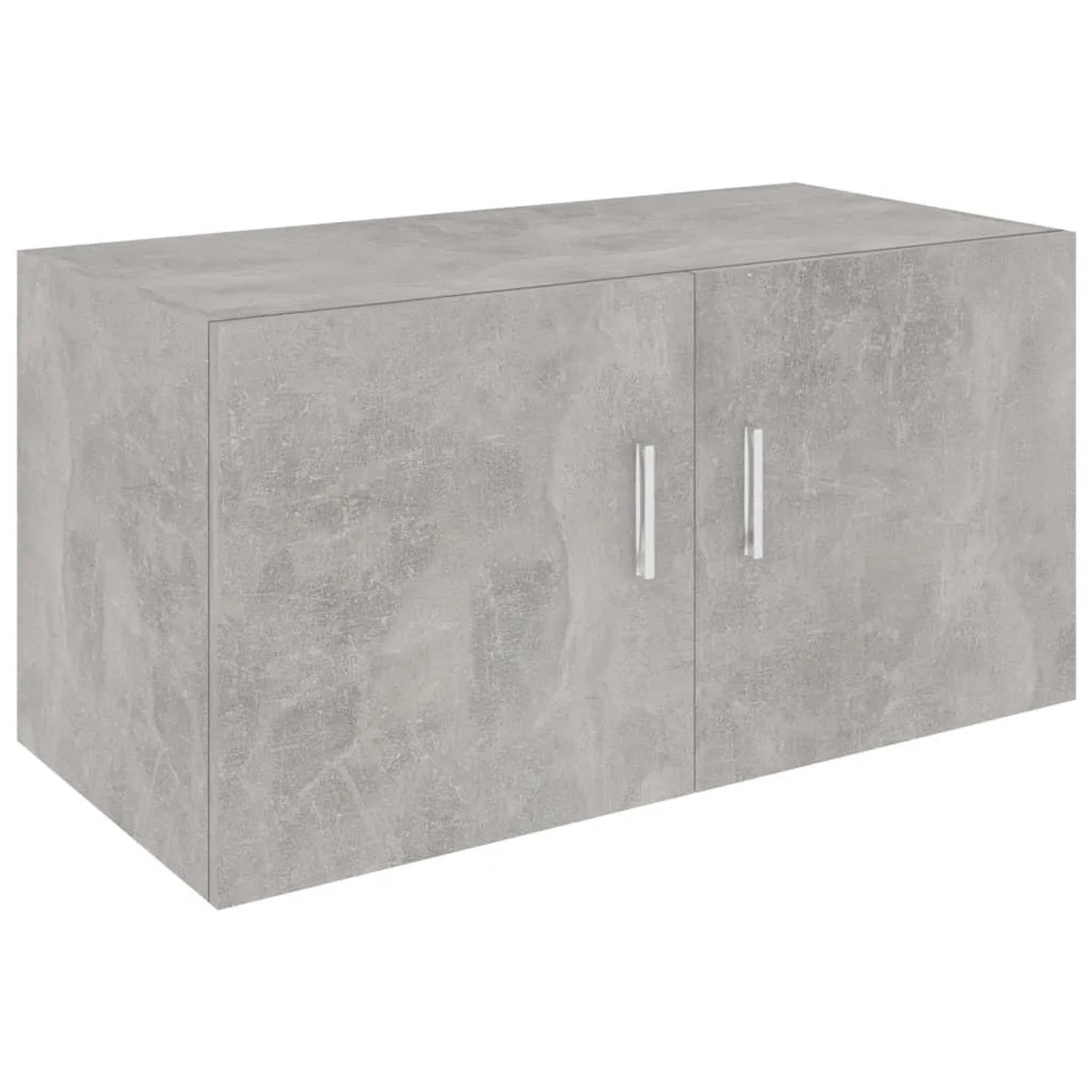 vidaXL Wandschrank Betongrau 80 x 39 x 40 cm Holzwerkstoff 802799