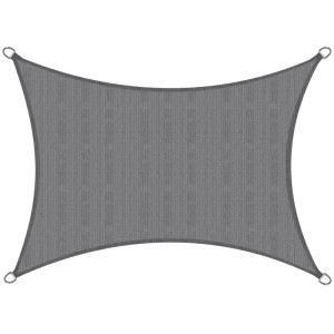 Sol Royal Sonnensegel Rechteckig 4x5m SolVision HS9 Anthrazit