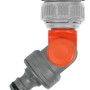 Gardena Winkelhahnstück für 26,5 mm (G 3/4'') und 33,3 mm (G 1'') Gewinde, drehbarer Anschlussadapter.