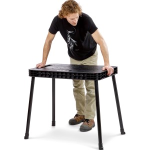 Werkbank Klappbar 79 cm Schwarz