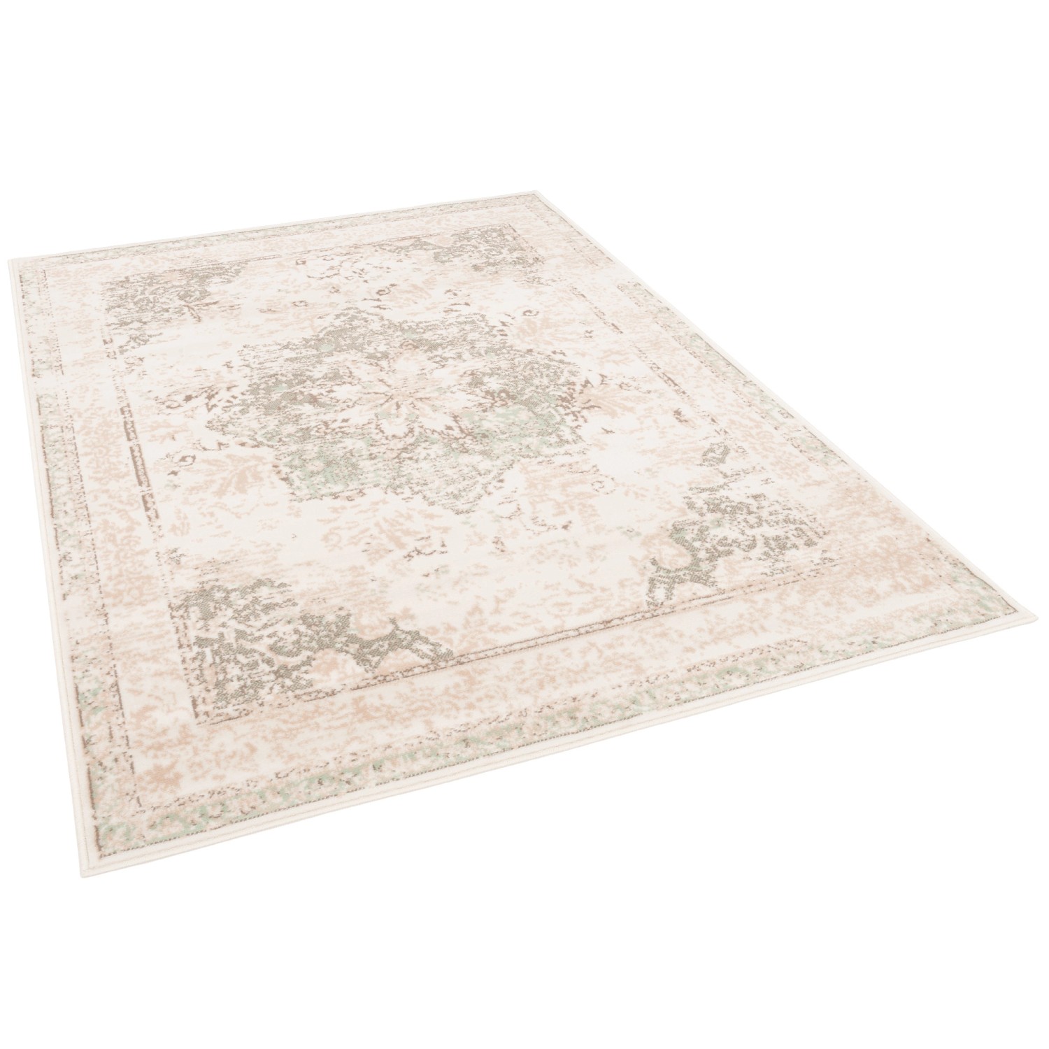 Pergamon Designer Teppich Pop-Vintage Mintgrün 120x170cm günstig online kaufen