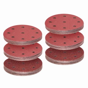 Klingspor Klett-Schleifscheiben Set PL28CK, 60 Stück, Körnung 40-240, Durchmesser 125mm.