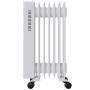 Weißer TroniTechnik Ölradiator TT OR 307 mit 7 Rippen, 1500 Watt und WiFi Funktion.